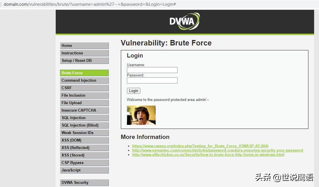 从玩转靶机DVWA看程序设计安全Programming Security from Playing with the Target DVWA